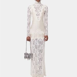 NWT Paco Rabanne White Lace Dress (Wedding or Welcome or Afterparty)